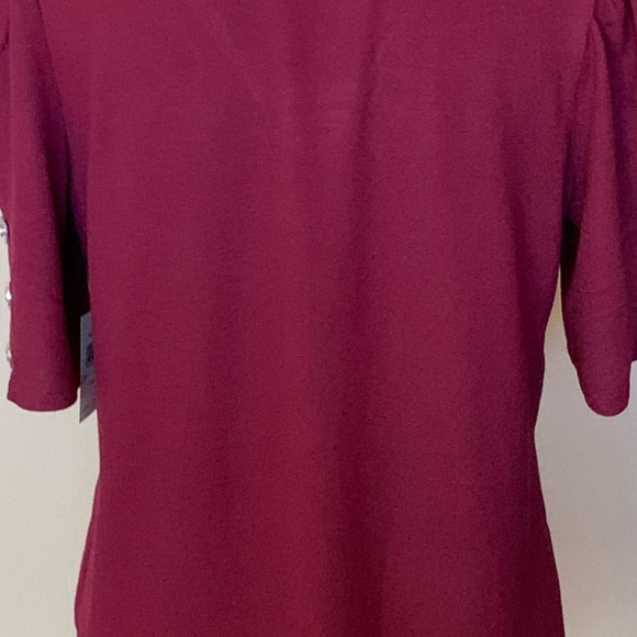 LAST ONE! Gorgeous plum lightweight sweater-New with tag! - Picture 4 of 4